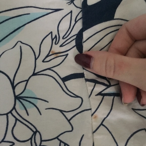 Vintage Y2K Tropical Floral Tie Back Halter Top - Picture 11 of 12